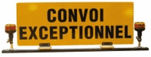 Barre de signalisation convoi exceptionnel