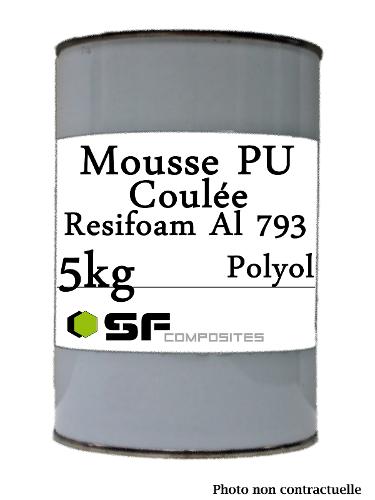 MOUSSE PU COULEE AL 793 EN 5KG