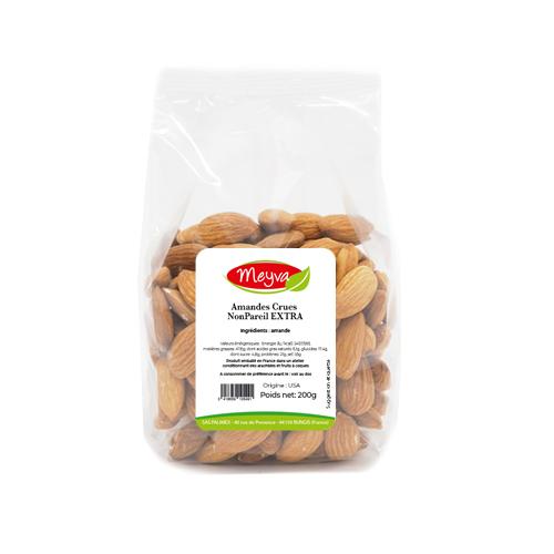 Le P'tit Sachet - Amande Nonpareil Extra 23/25 - Torréfié Sans Sel - 20X50G