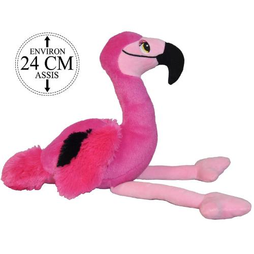 Peluche Flamant Rose 24cm