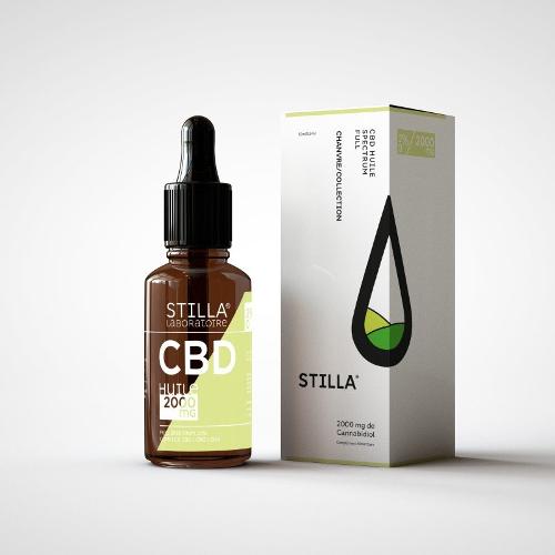 Huile Cbd 20%-2000mg Stilla® Full Spectrum