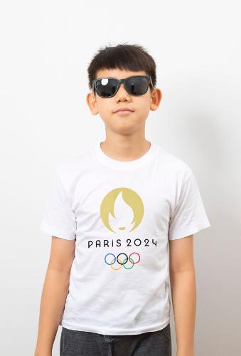 Tee-Shirt manches courtes officiel enfant JO PARIS 2024