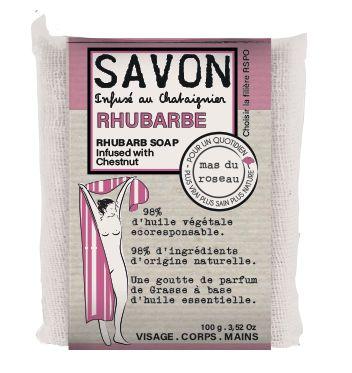 SAVONNETTE VEGETALE RHUBARBE