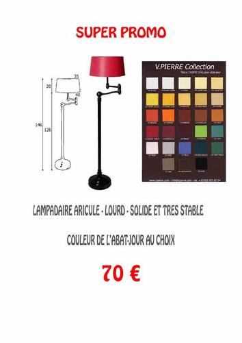 LAMPADAIRE ARTICULE