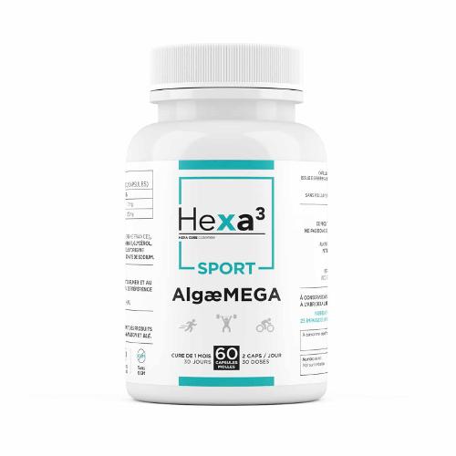 AlgaeMEGA Omega3 60 caps Hexacube Sport Hexa3