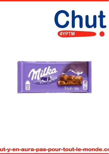 Milka Triple Choco 90g 