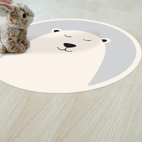 Tapis Vinyle Ours Polaire