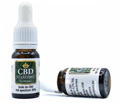 Huile CBD 30% Full spectrum, Chanvre 100% BIO