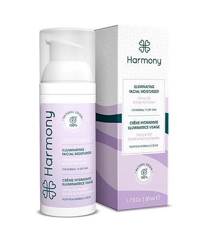 Crème Hydratante Visage au CBD - Glowshield - Harmony