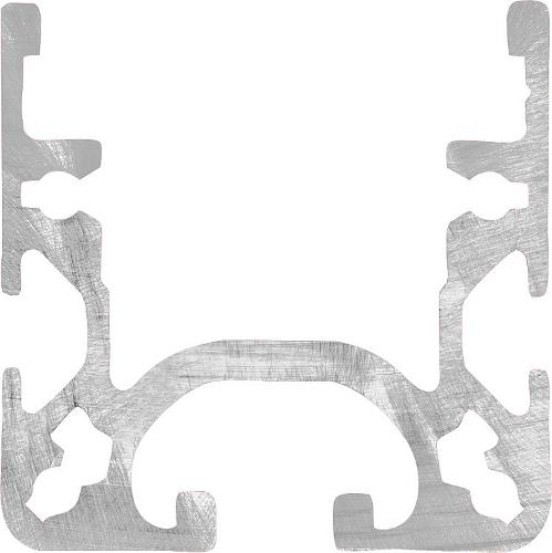 Profilés aluminium 40 x 40 pour rails à rouleaux type I