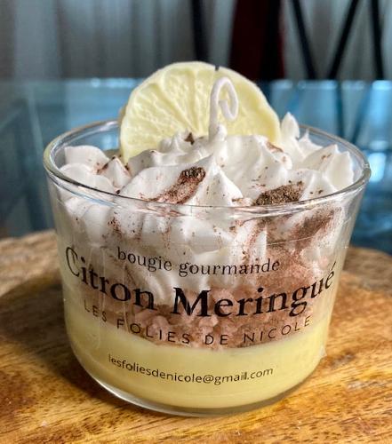 Bougie Citron Meringue