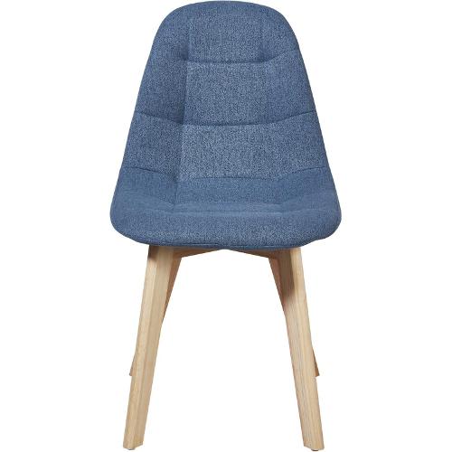 Chaise 16155bc - Saba Bleu Canard - Lot De 4