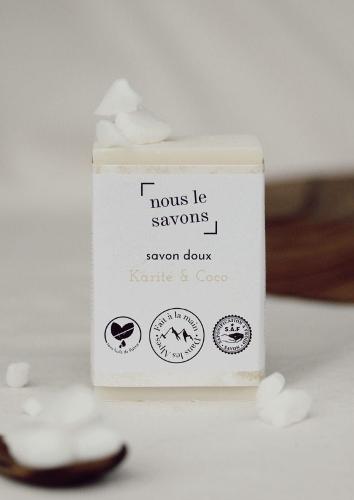 Savon bio doux – Karité & Coco