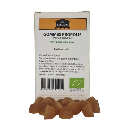 Gommes Propolis Miel Et Eucalyptus 45g Bio