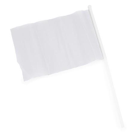 Drapeau en polyester avec bâton de petite taille