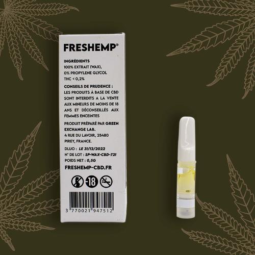 Cartouche Sour Diesel 50% CBD 6,5% CBN – 0,5ml