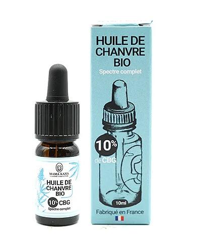 Huiles CBG - 10% Full spectrum - Mamakana