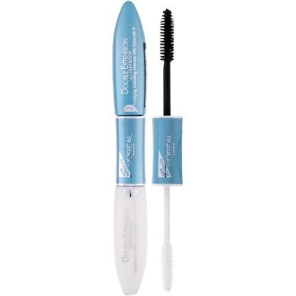 L'oréal paris mascara hydrofuge double extension 12 ml noir