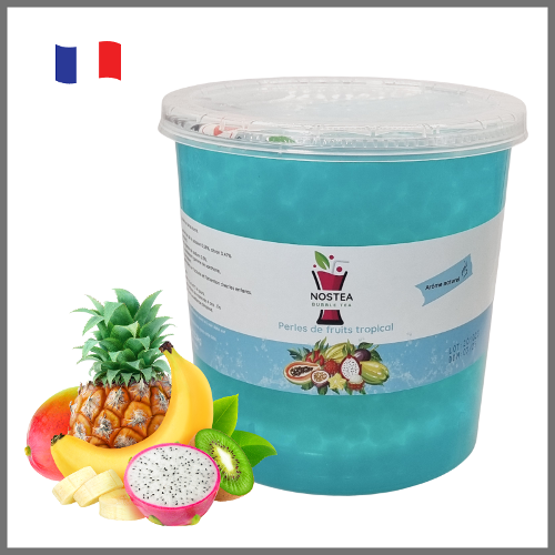 Perle de fruit tropical 3,2kg pour bubble tea