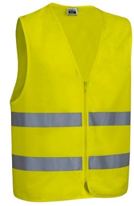 gilet haute visibilité avec personnalisation