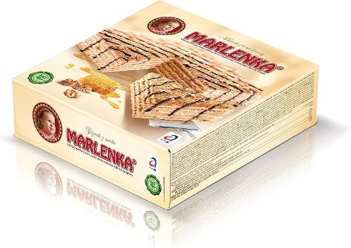 MARLENKA cake with honey and walnuts 800g