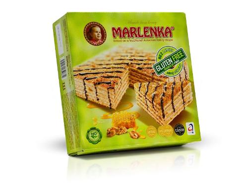 Honey cake MARLENKA with nuts Gluten free 800g