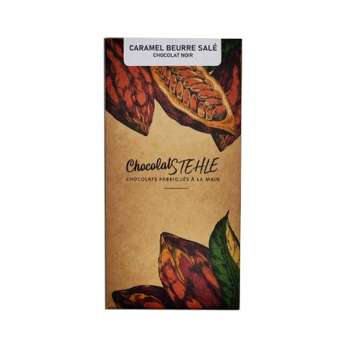 Tablette caramel fleur de sel chocolat noir 110 g