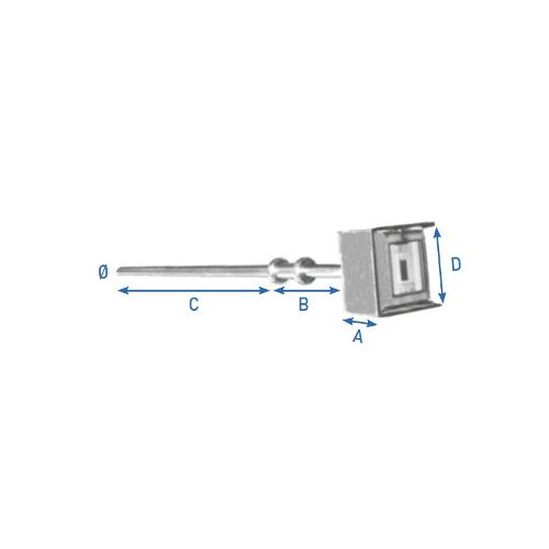 Canne De Régulation Thermique 40 Monocuve-316