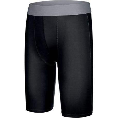 Sous-short long de sport enfant double peau, 160 g/m²