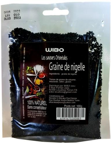 Graines de nigelle 100% naturelles