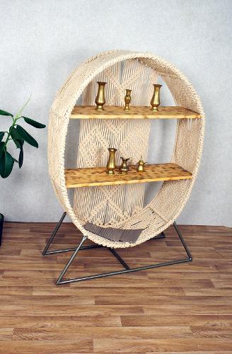 Decorative Macrame Shelf