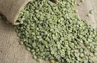 Café vert en grain