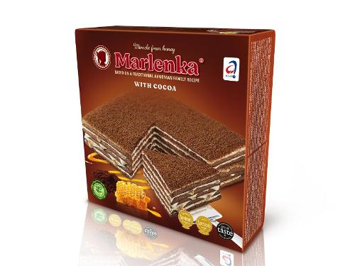 Cocoa and honey cake MARLENKA 800g