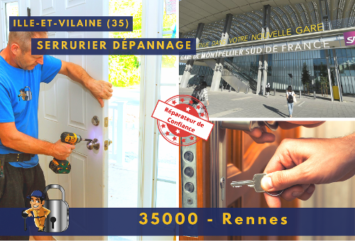 Serrurier Rennes (35700)