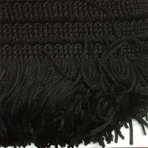 Frange (Viscose - 5 cm - Noir)