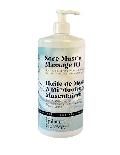 HUILE DE MASSAGE ANTI-DOULEURS MUSCULAIRES