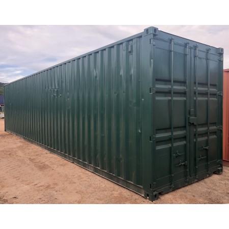 Container 40 pieds High cube reconditionné (Ext traité repeint)