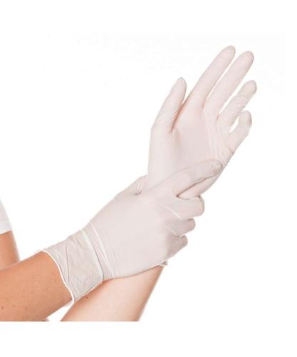 Gants nitrile SAFE FIT non-poudrés blancs