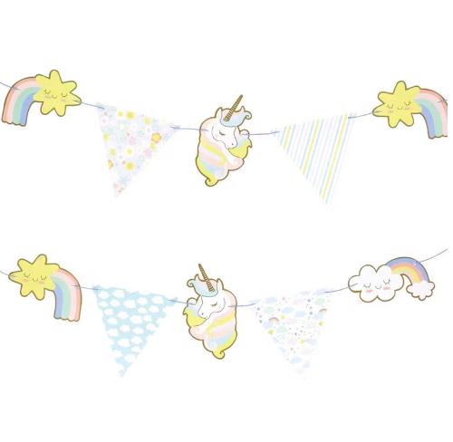 Guirlande Décorative Licorne - Recyclable