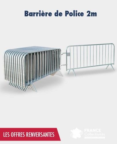 Promo Barrière De Police 2 M