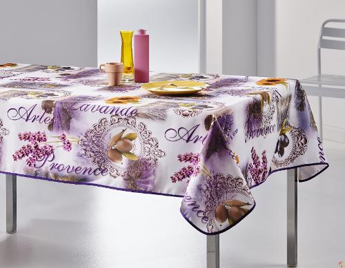 Nappe rectangulaire anti tâche – Provence et Lavande