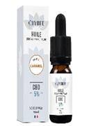 Huile MCT Broad Spectrum CBD Caramel 5 %