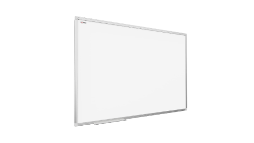 Tableau Blanc Magnétique Effaçable à Sec avec Cadre Slim en Aluminium