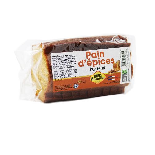 Pain d'épices Pur Miel - 250 g