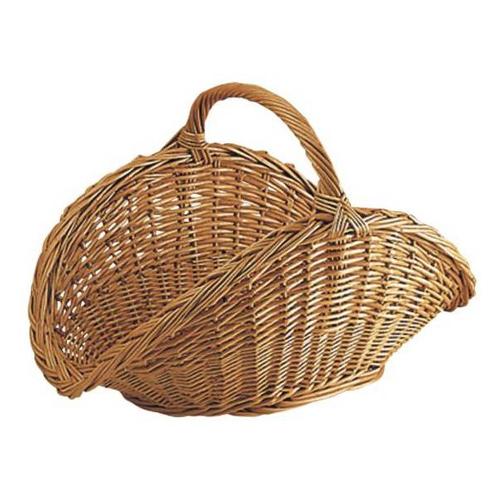 Panier à bois osier buff