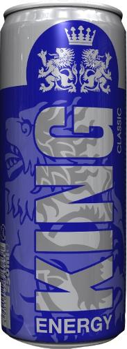 King Energy Drink Cans 25cl