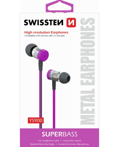 Swissten Earbuds Superbass Ys900