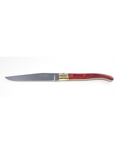 Couteau de Table Laguiole Tradition - Stamina Rouge