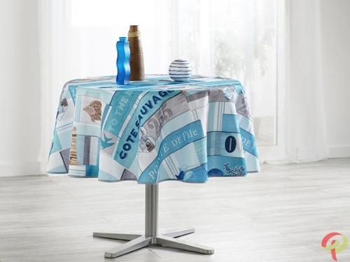 Nappe ronde anti tâche – Côte sauvage