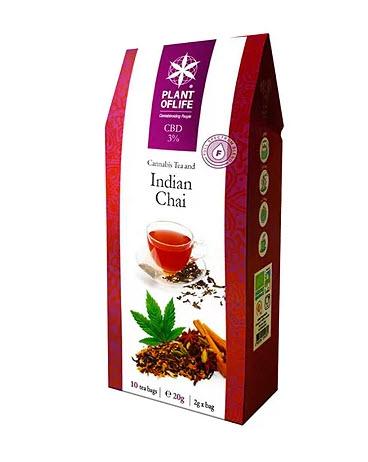 Infusions CBD - Chai Indien 3% - Plant of Life